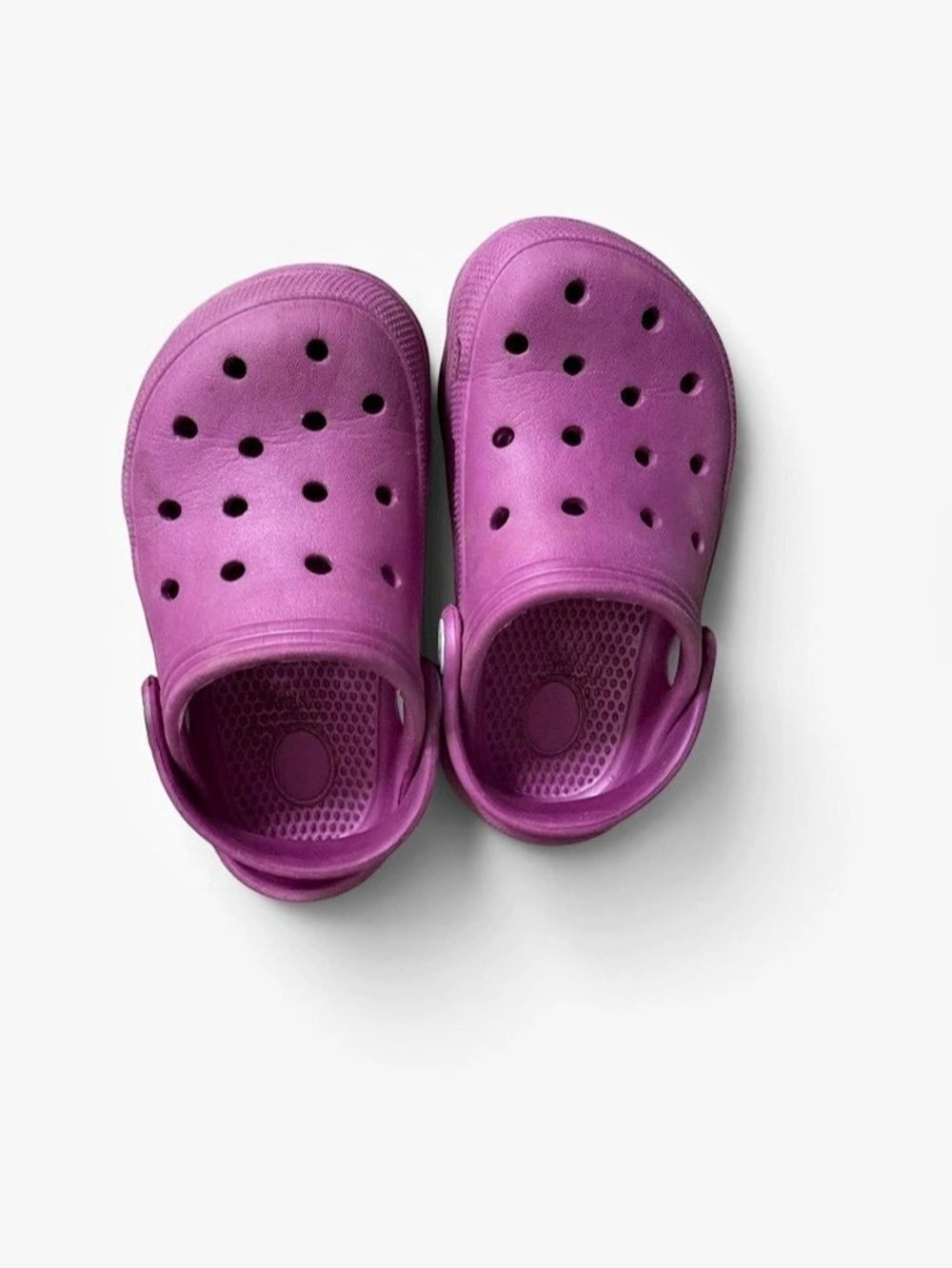 Girls US size 6 Purple Clogs
